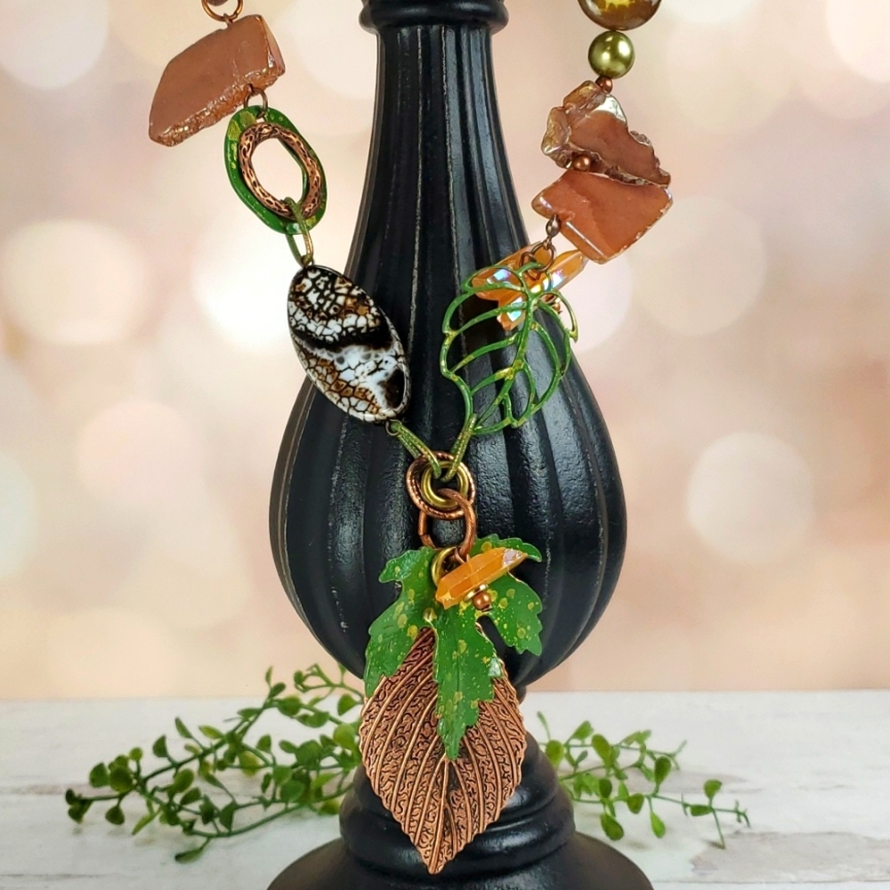 Treska Collections | Forest Collection Boho Woodland Fairycore Nature Necklace